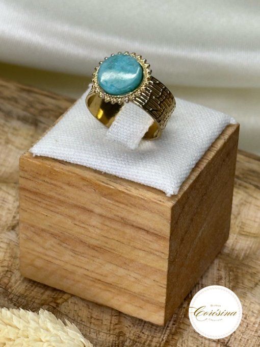 Bague Mona Amazonite 