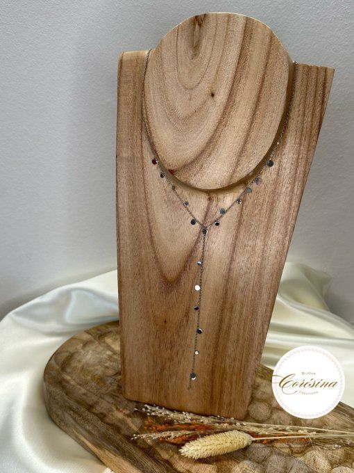 Collier Juliane en Y doré