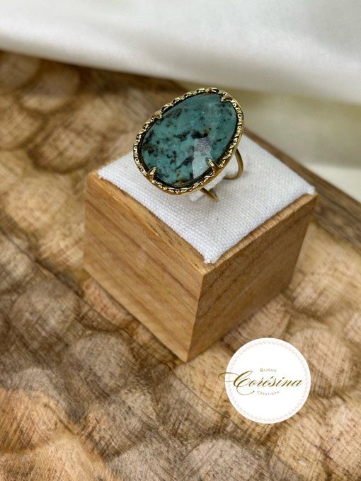 Bague Coco Turquoise africaine
