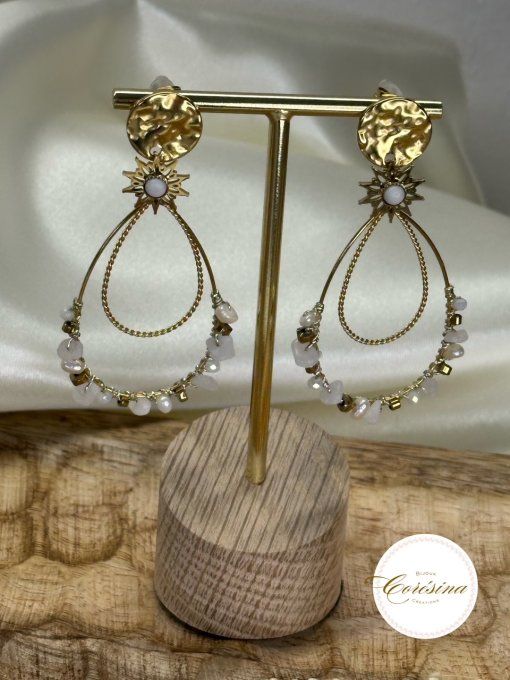 Boucles d'oreilles Elisabeth 