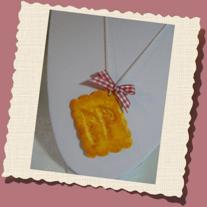 collier Biscuit Maman
