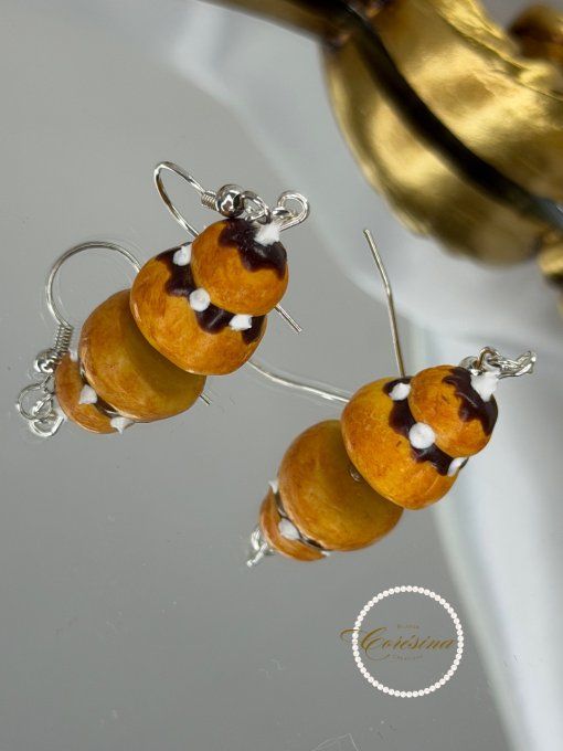 Boucles d'oreilles Religieuse 