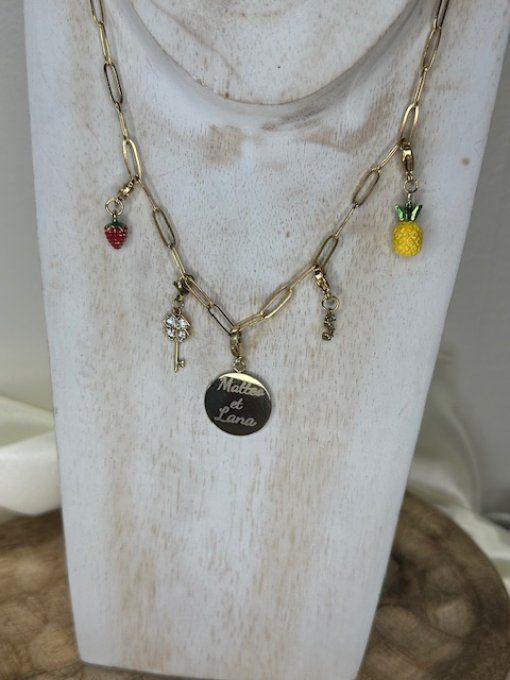 Collier personnalisable