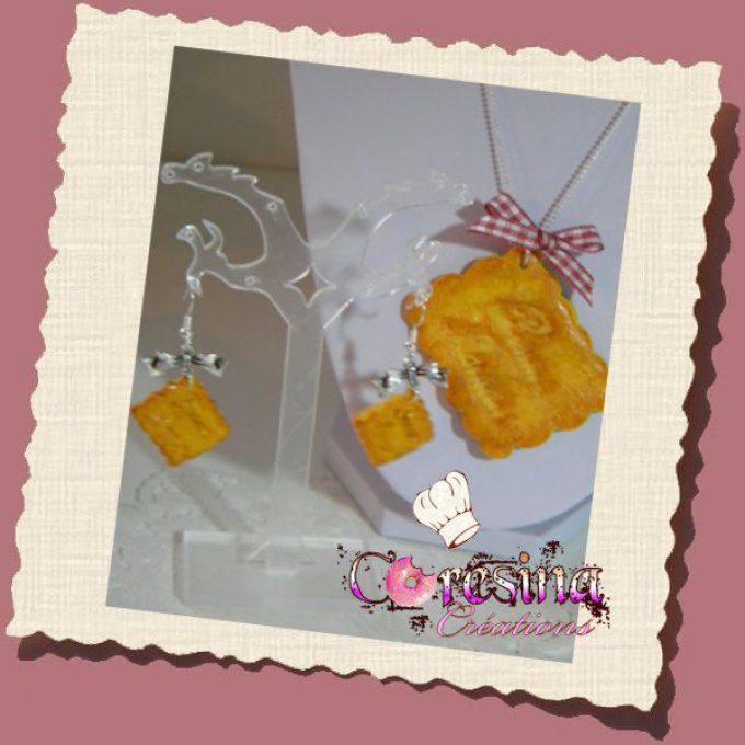 collier Biscuit Maman