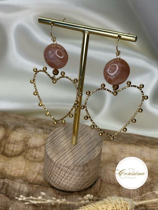 Boucles d'oreilles My Heart 