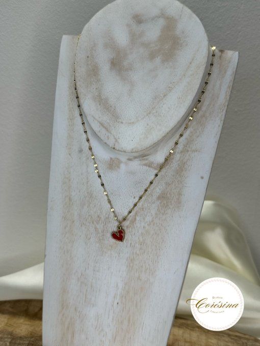 collier Love rouge 