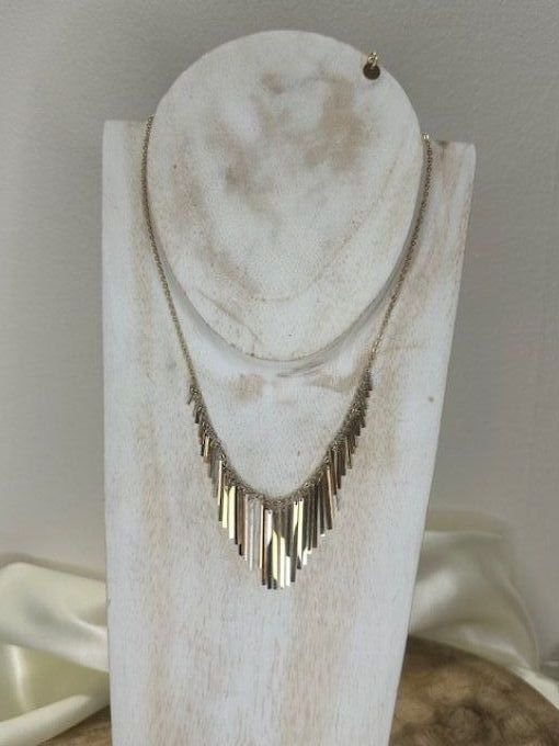 Collier ras de cou Olé franges 