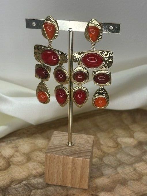 Boucles  daphné couleur au choix 