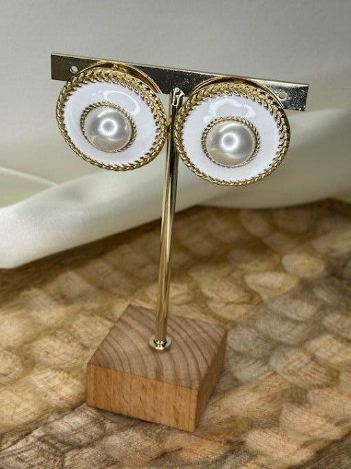 boucles Chaha blanche 